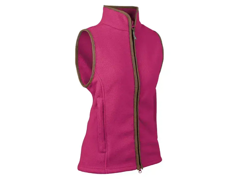Jack Pyke Ladies Countryman Fleece Gilet Roselle