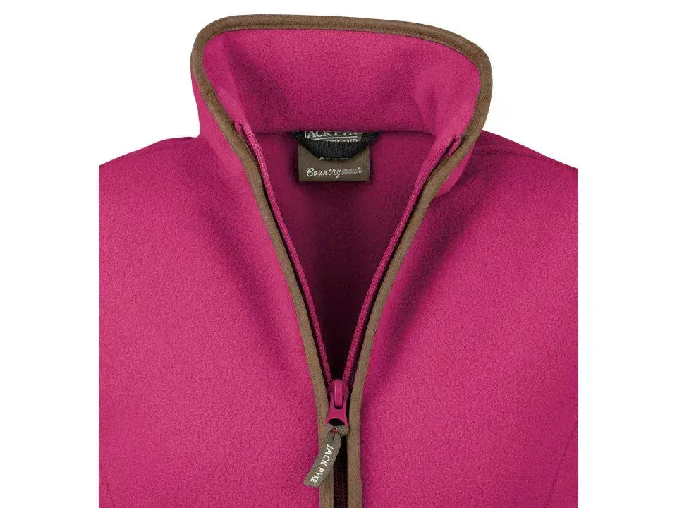 Jack Pyke Ladies Countryman Fleece Gilet Roselle