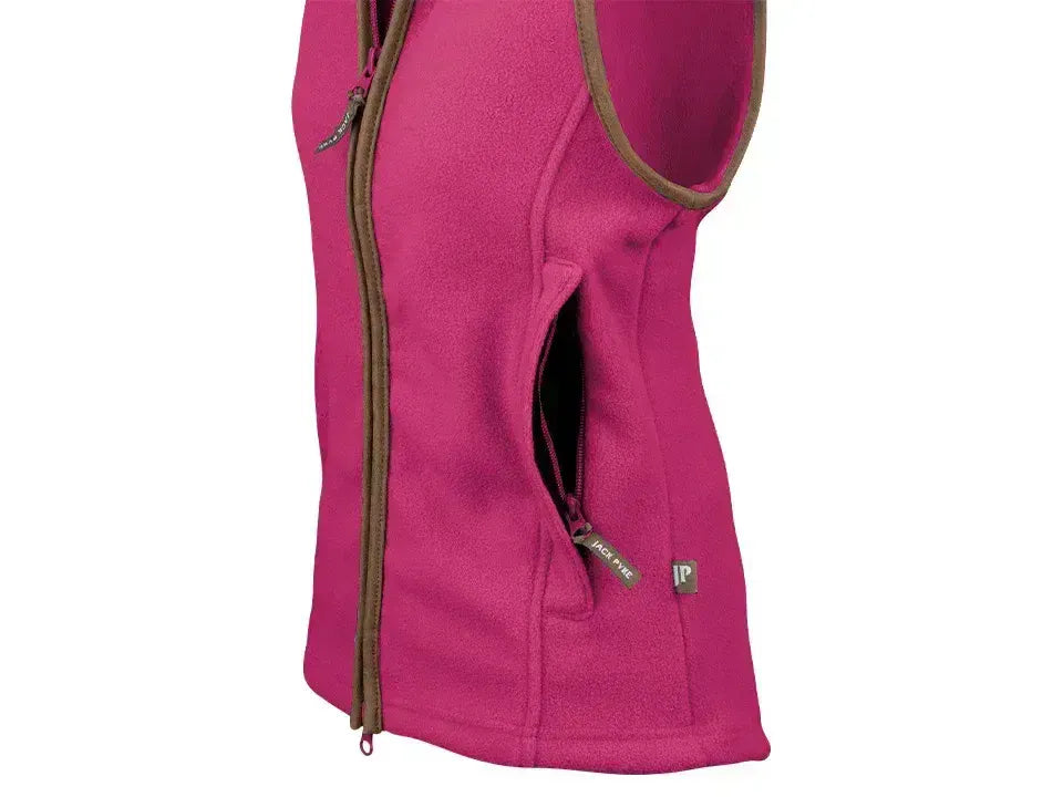 Jack Pyke Ladies Countryman Fleece Gilet Roselle