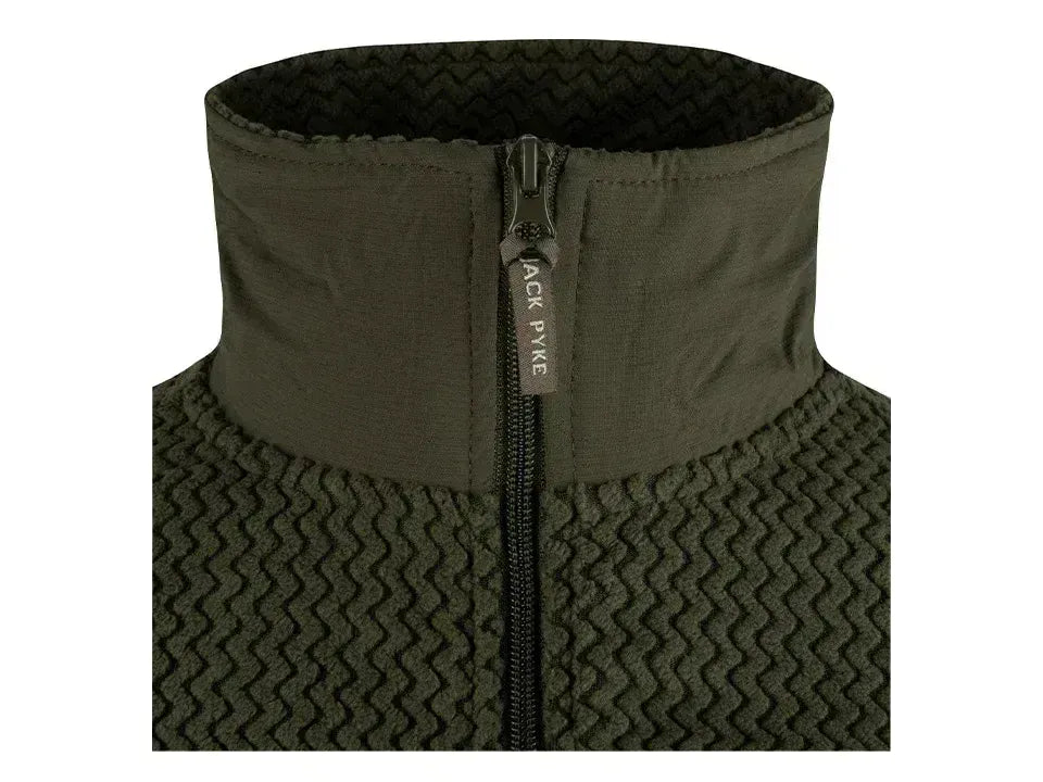 Jack Pyke Lightweight Z Fleece Jacket Green