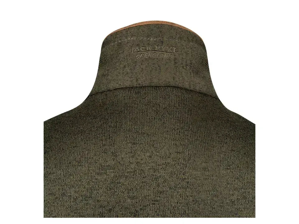 Jack Pyke Melange Fleece Gilet Dark Olive Fleck