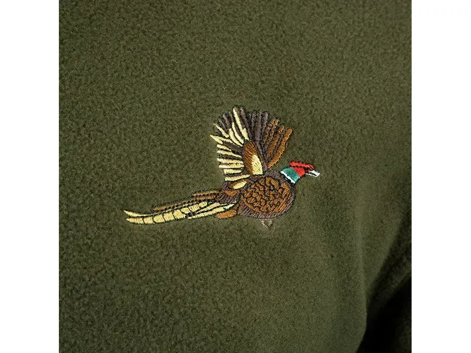 Jack Pyke Pheasant Motif Fleece Pullover