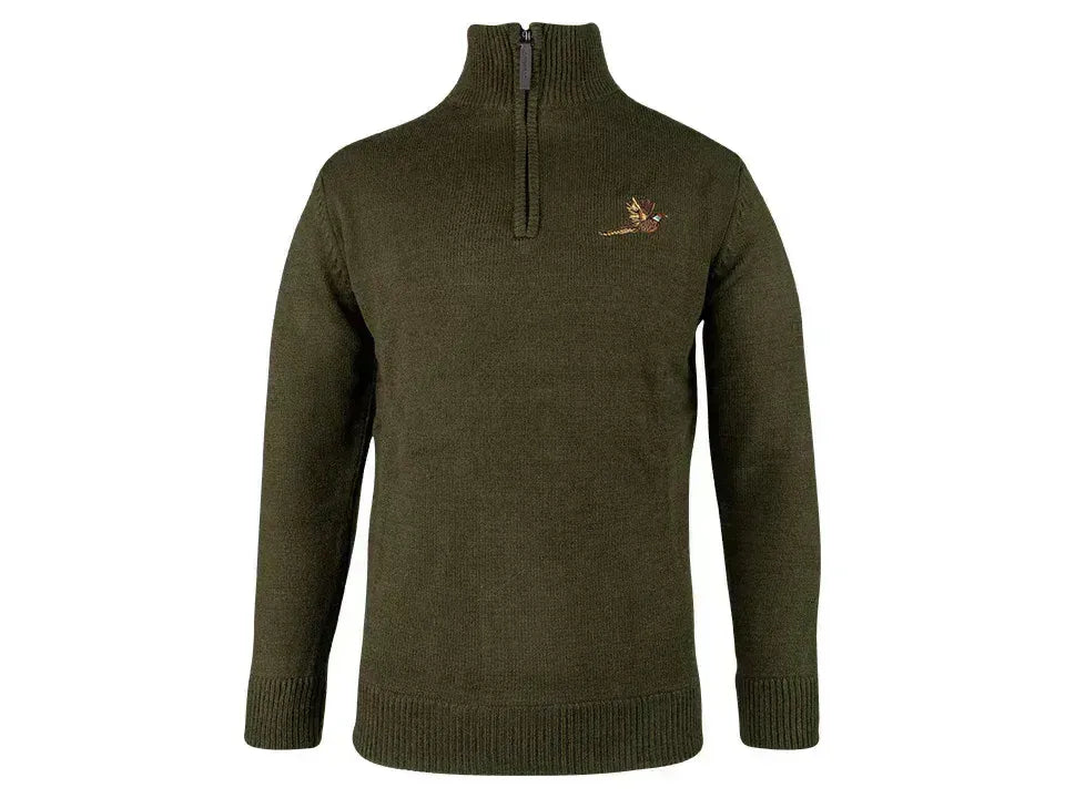 Jack Pyke Pheasant Zip Neck Pullover