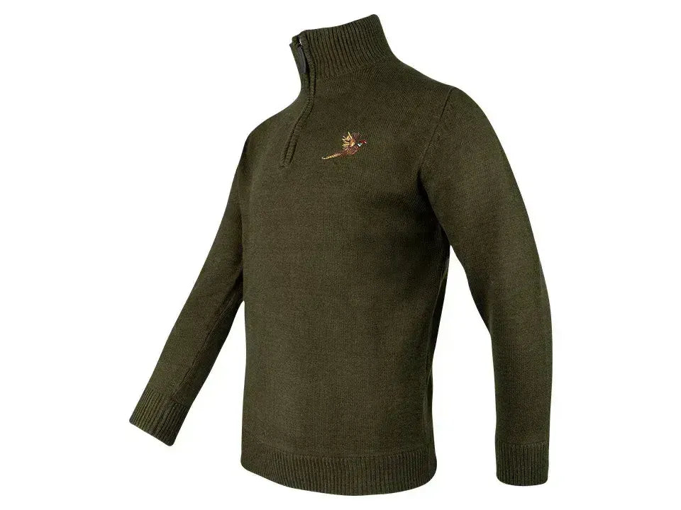 Jack Pyke Pheasant Zip Neck Pullover