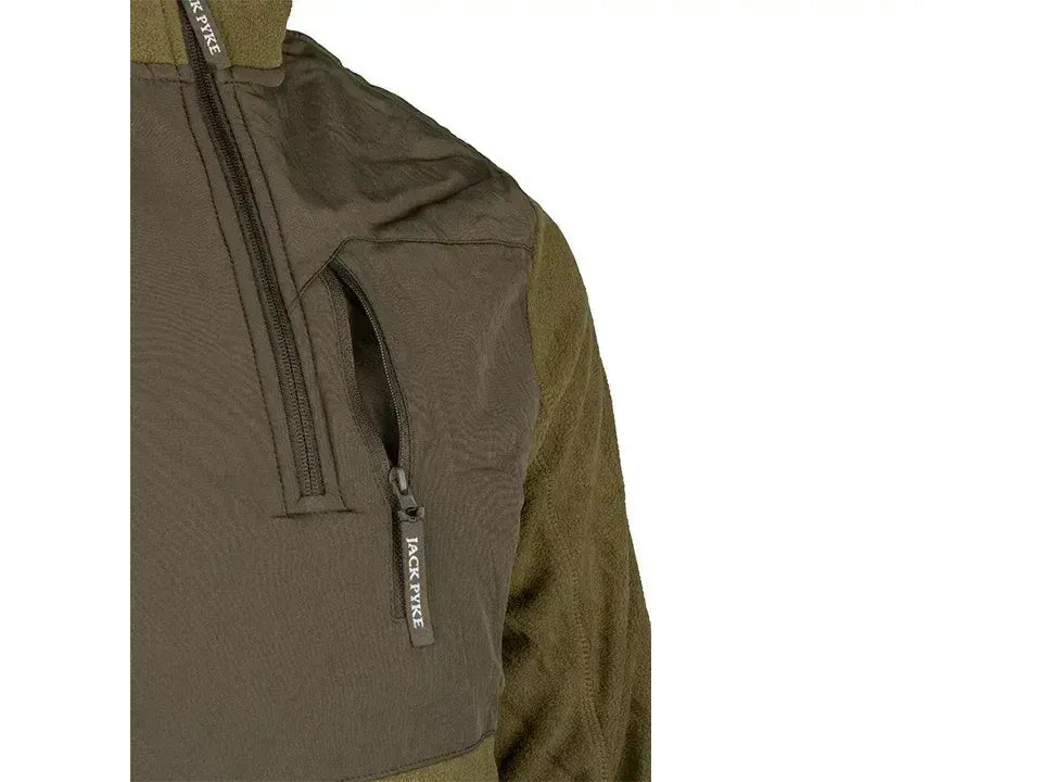 Jack Pyke Rannock Fleece Pullover Dark Mustard