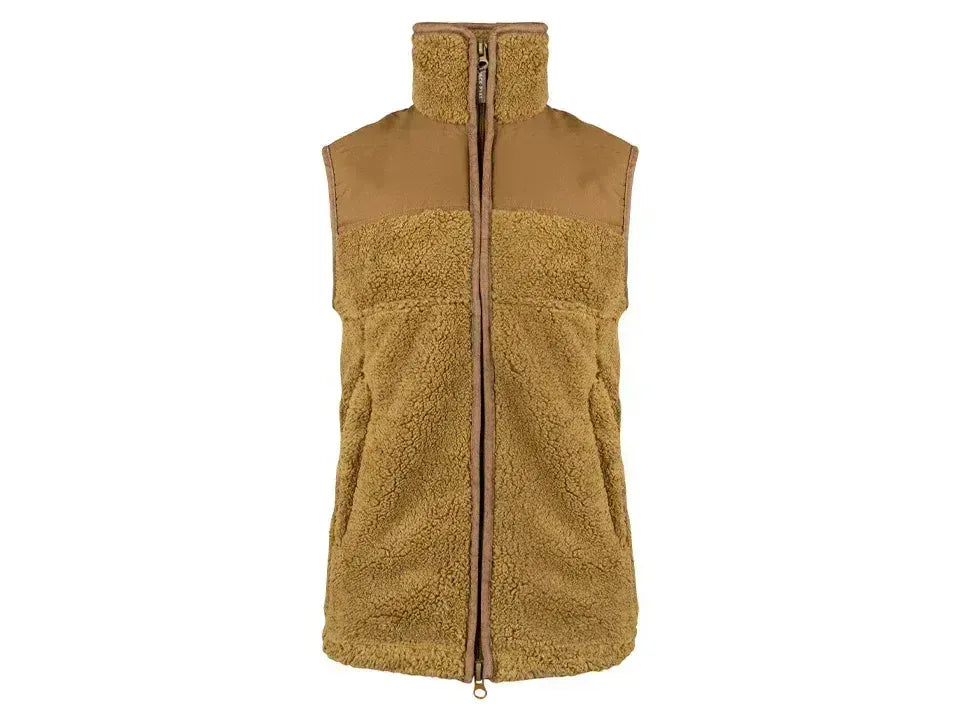 Jack Pyke Sherpa Fleece Gilet Camel