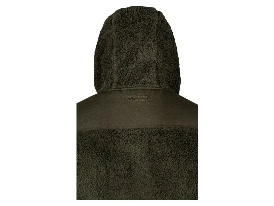 Jack Pyke Sherpa Fleece Hoodie Gen 2 Dark Olive