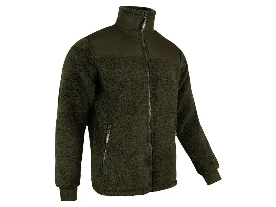 Jack Pyke Sherpa Fleece Jacket Gen 2 Dark Olive