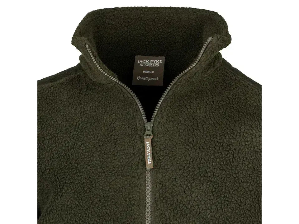 Jack Pyke Sherpa Pullover Dark Olive