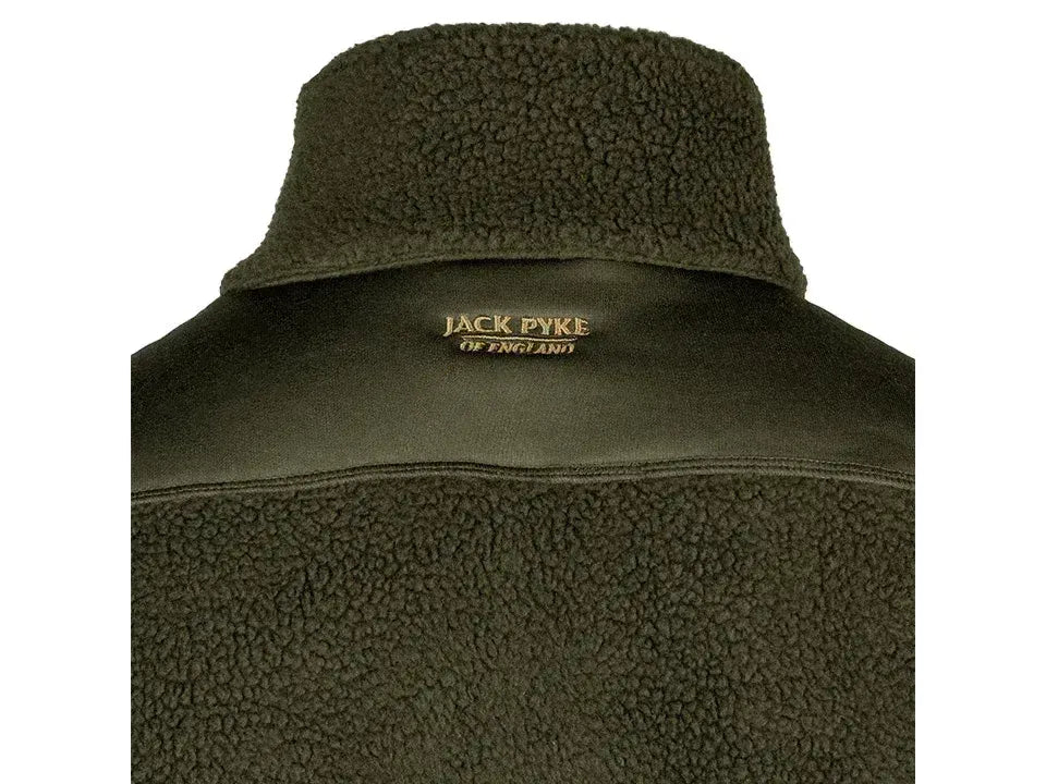 Jack Pyke Sherpa Pullover Dark Olive