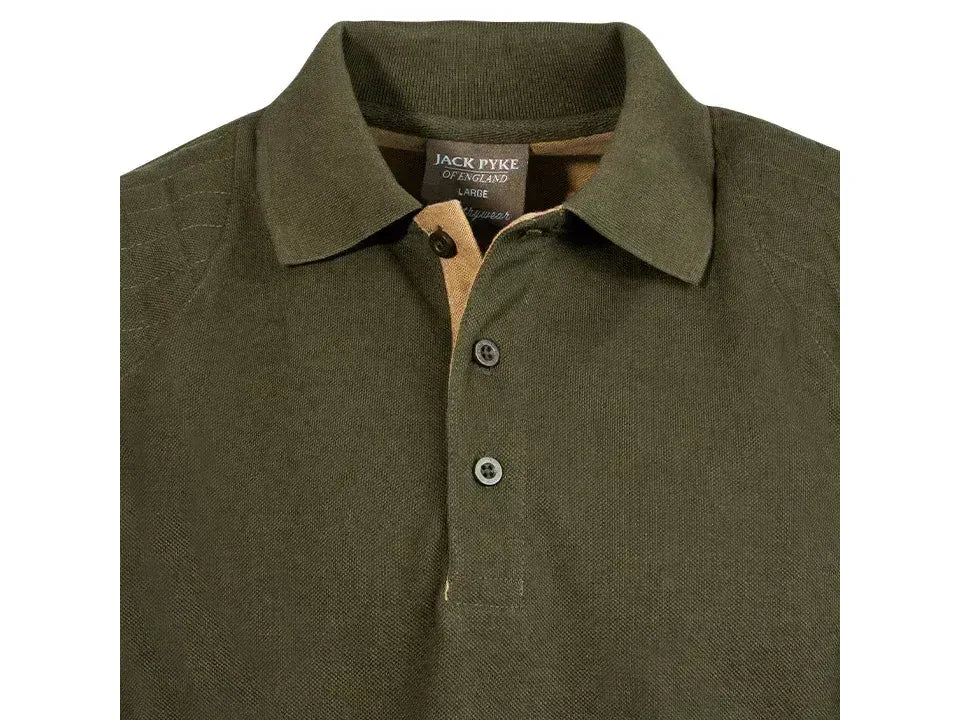 Jack Pyke Sporting Polo Shirt Green