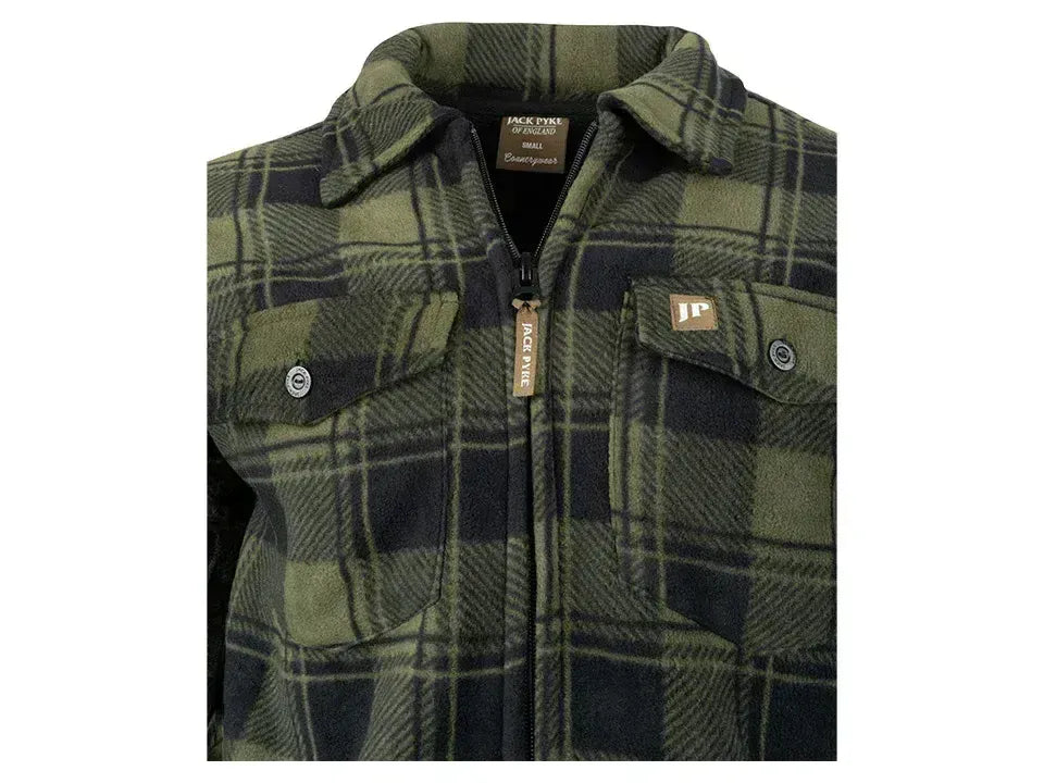 Jack Pyke Tundra Shirt Green Check