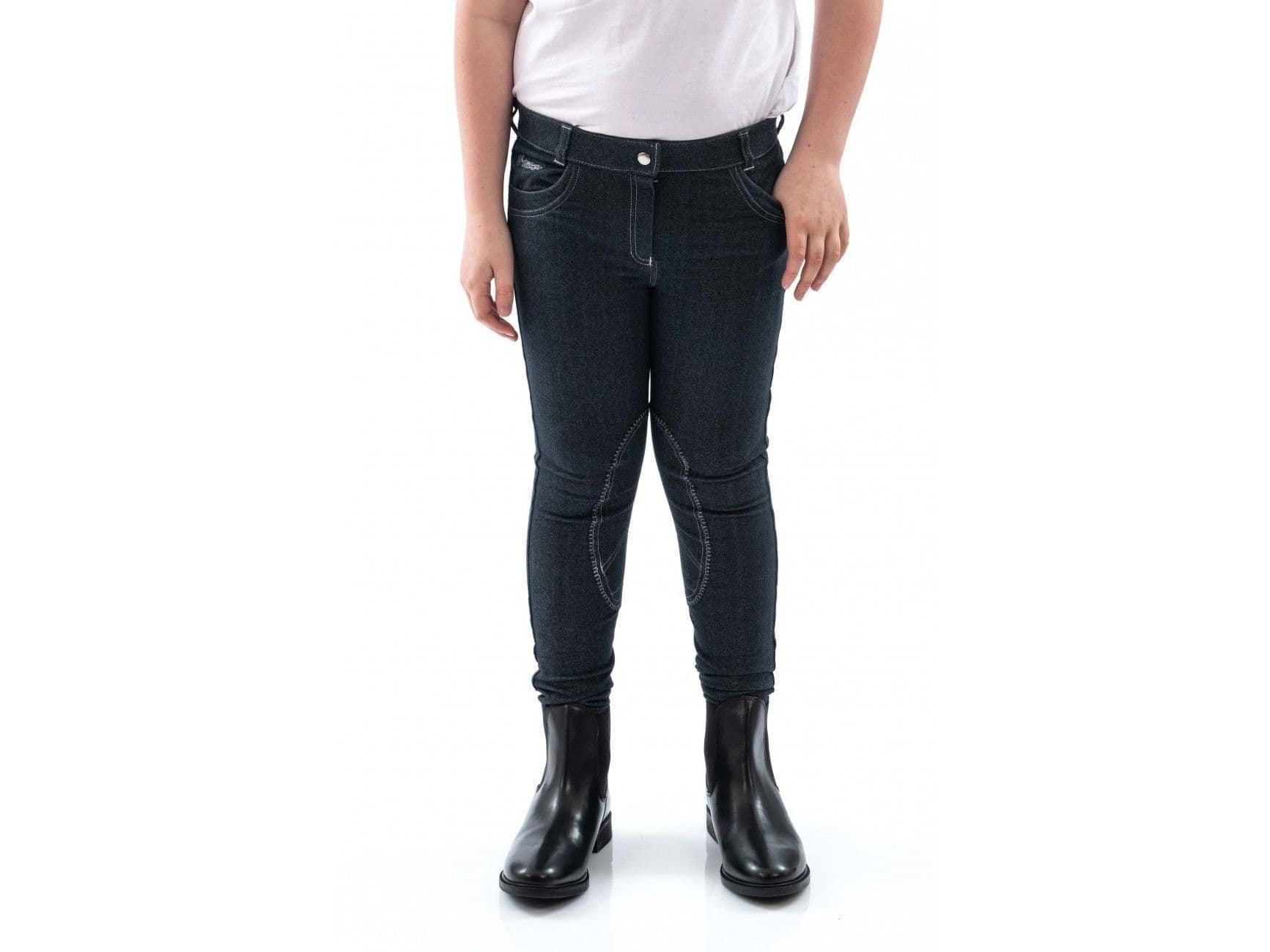 John Whitaker Rawdon Denim-Effect Kids Breeches