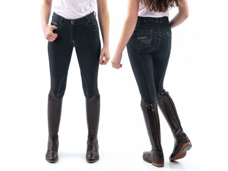 John Whitaker Rawdon Denim-Effect Ladies Breeches