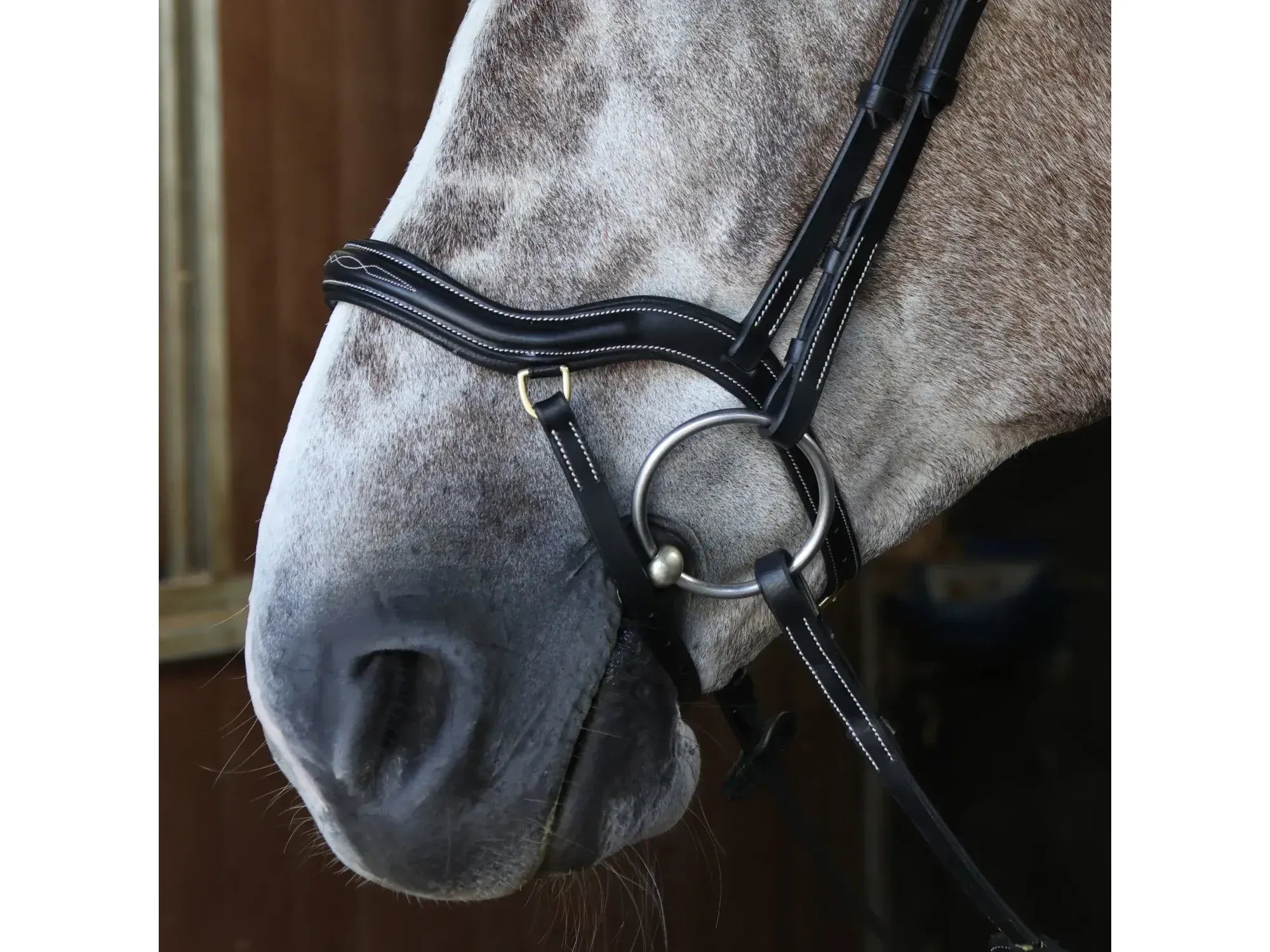 John Whitaker Stockholm Bridle with Reins - Available in Cob or Full - Black or Havana, Pick'n'Mix