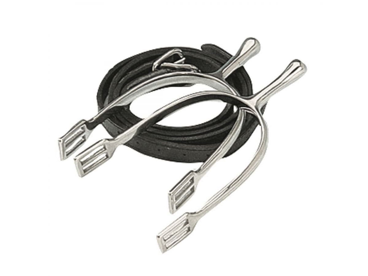 Korsteel Long Neck Dressage Spurs With Straps