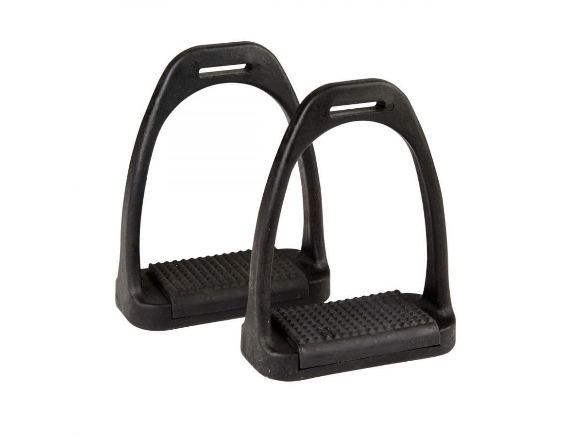 Korsteel Polymer Stirrup Irons With Coloured Treads
