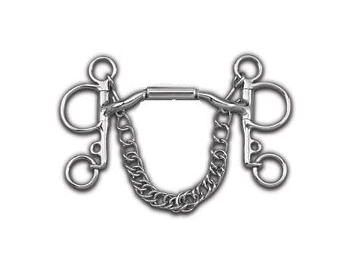 MB06 Myler Low Port Mullen Barrel Pelham