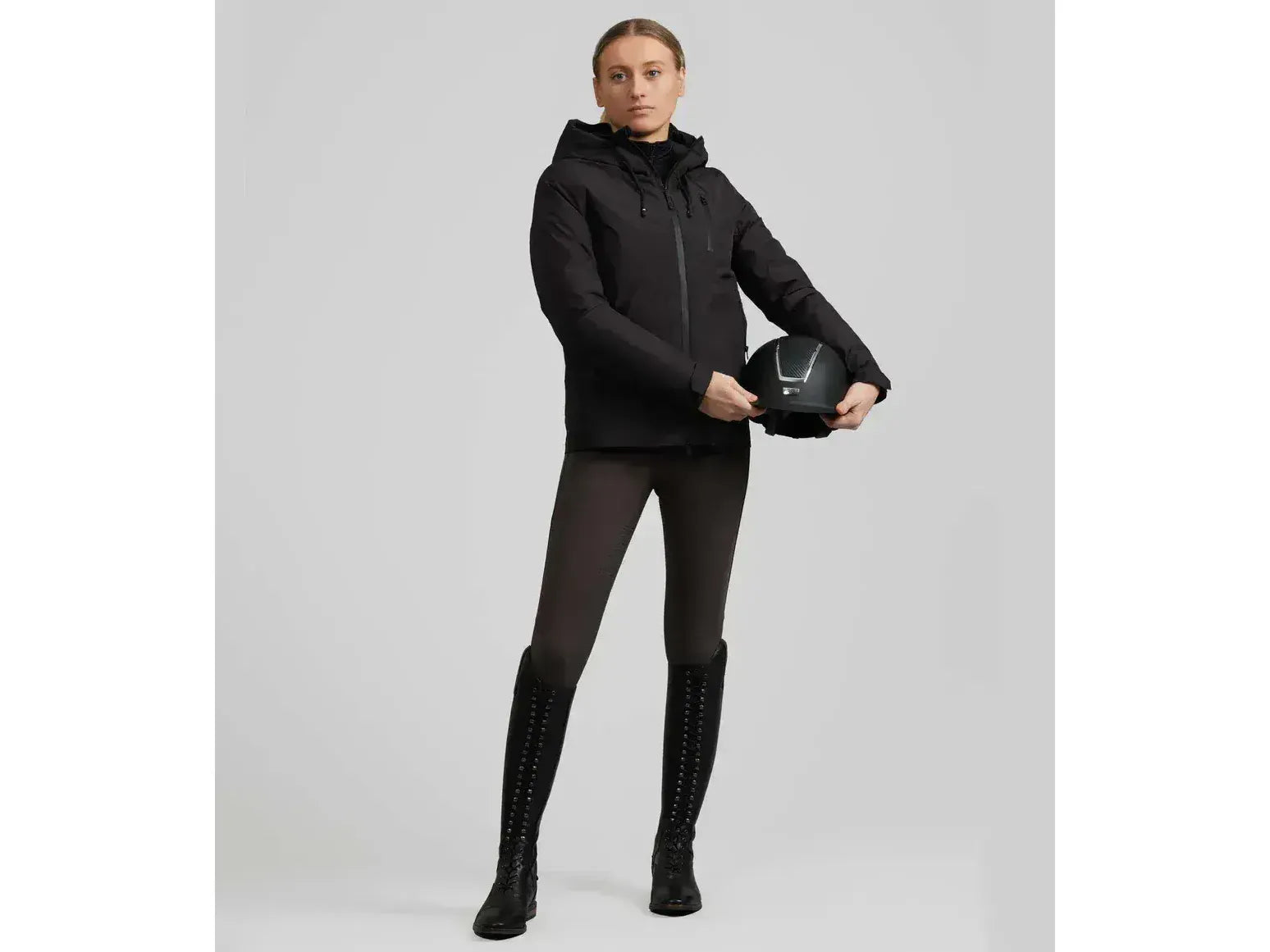 Motet Ladies Waterproof Jacket Graphite Black