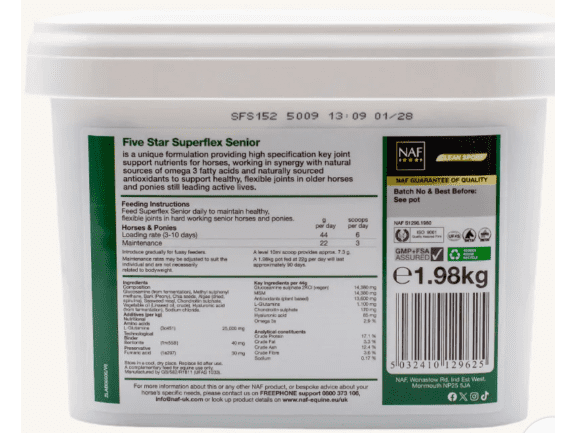 NAF Five Star Superflex Senior 1.98kg