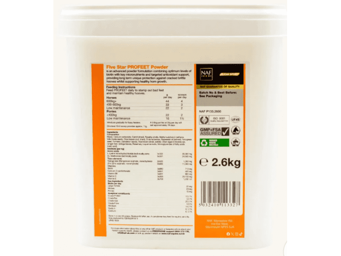 NAF PROFEET Powder 2.6kg