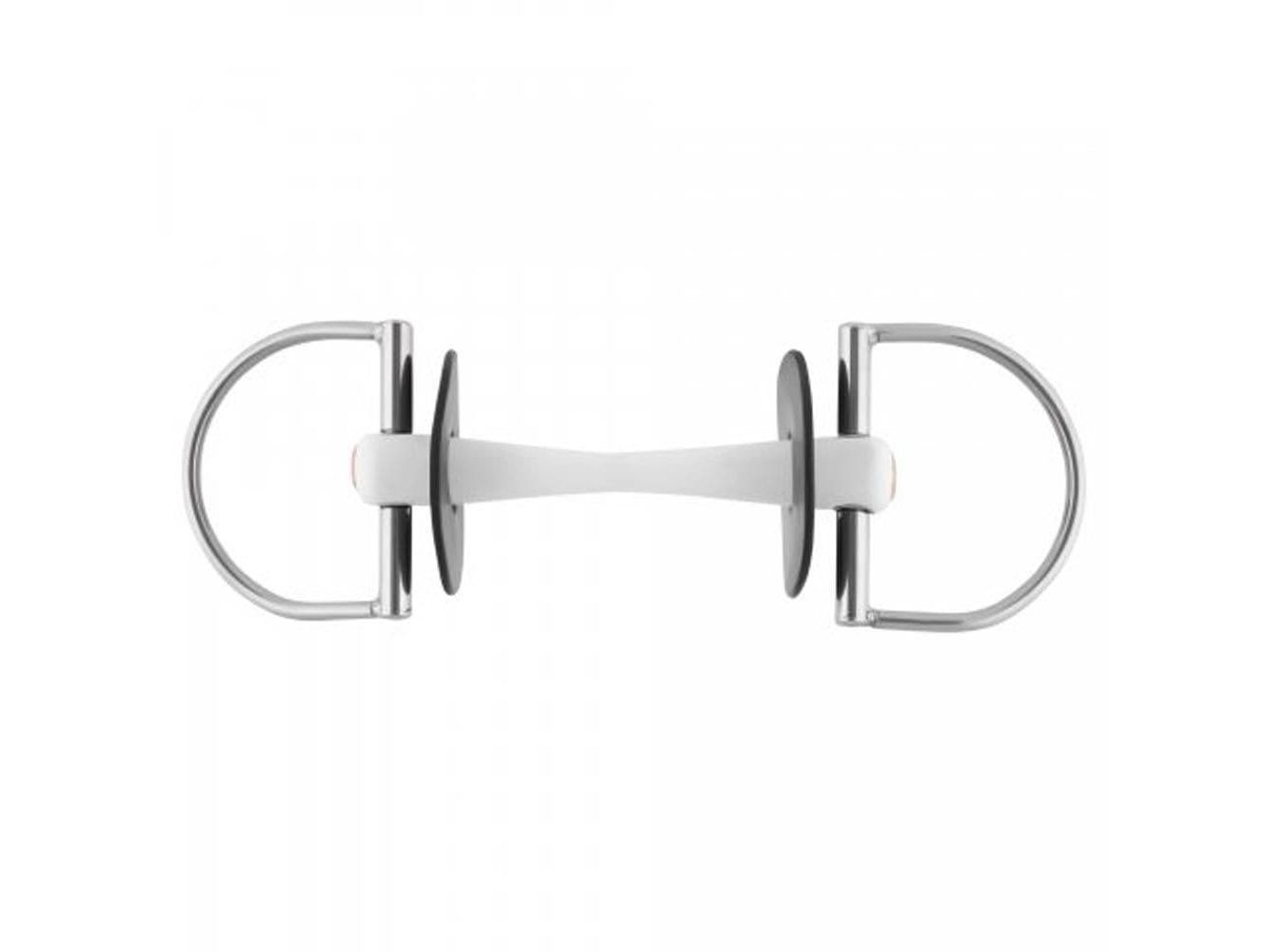 Nathe D-Ring with Flex Mullen Mouth Snaffle 20mm Thickness 75mm Ring