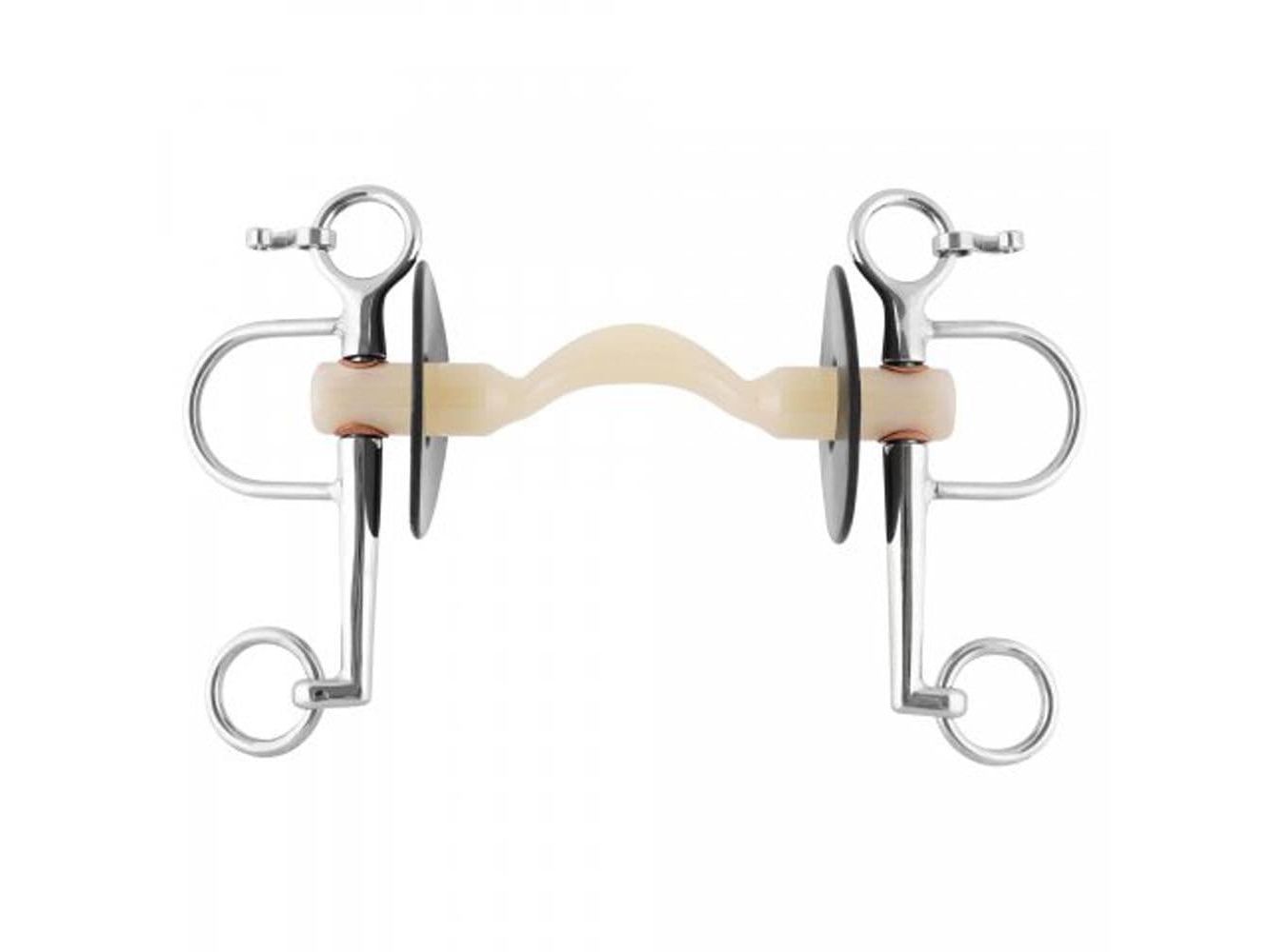Nathe Pelham | Hard Mullen Mouth with Port | Short Shanks