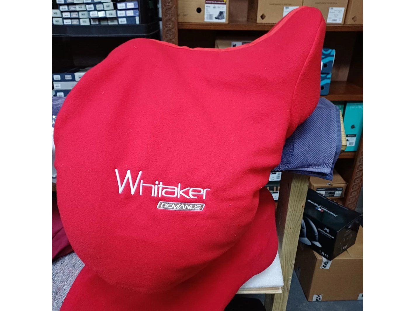 New John Whitaker Harrogate Dressage Saddle 17 inch Havana Adjustable Gullet
