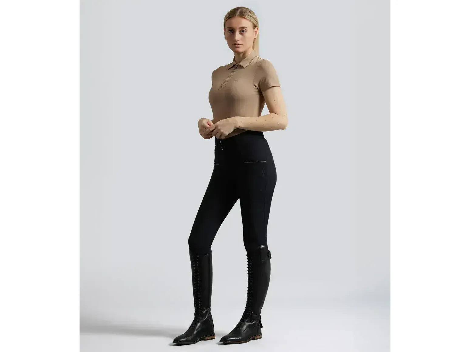 Ofena Womens Gel Knee Competition Riding Breeches