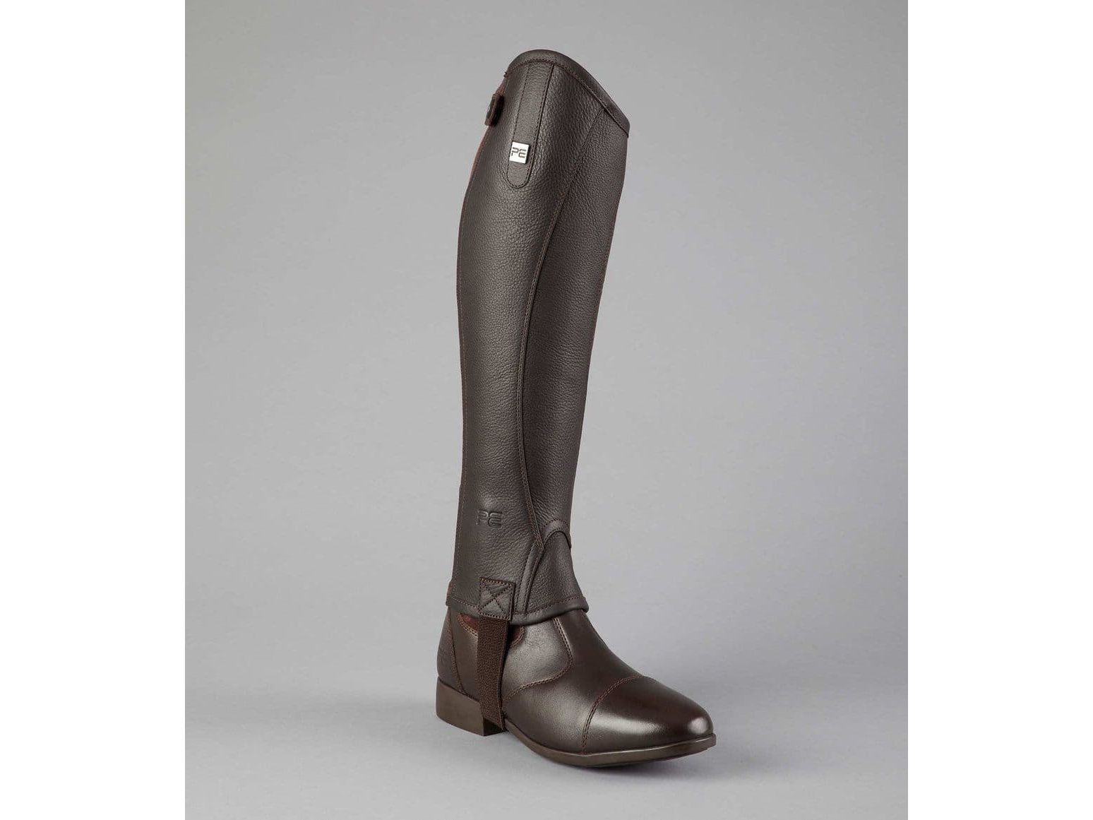 Premier Equine Actio Leather Half Chaps