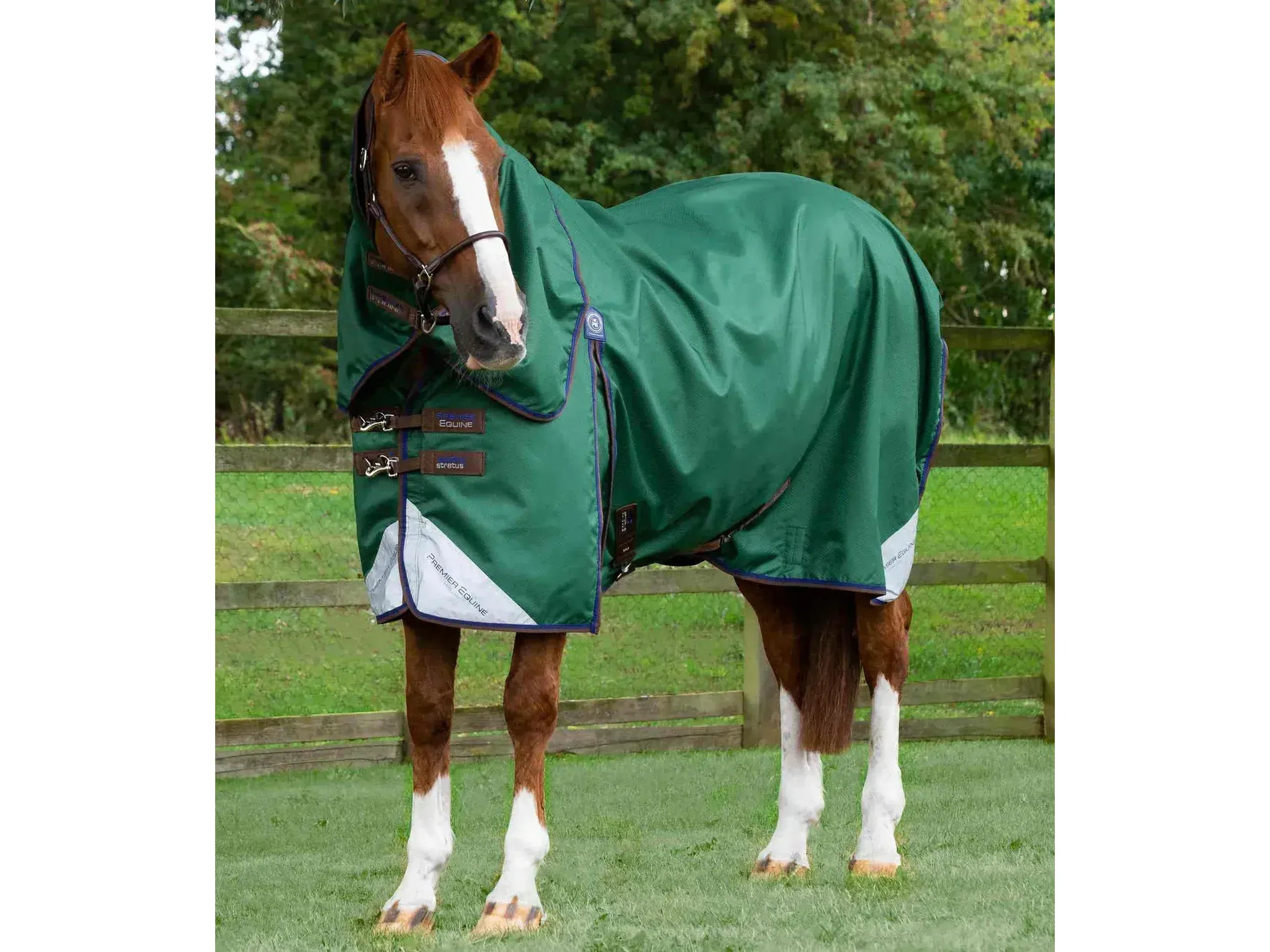 Premier Equine Akoni 0g Turnout Rug with Classic Neck Cover