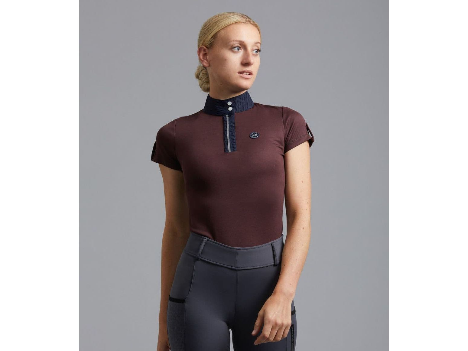 Premier Equine Amia Ladies Technical Short Sleeved Riding Top