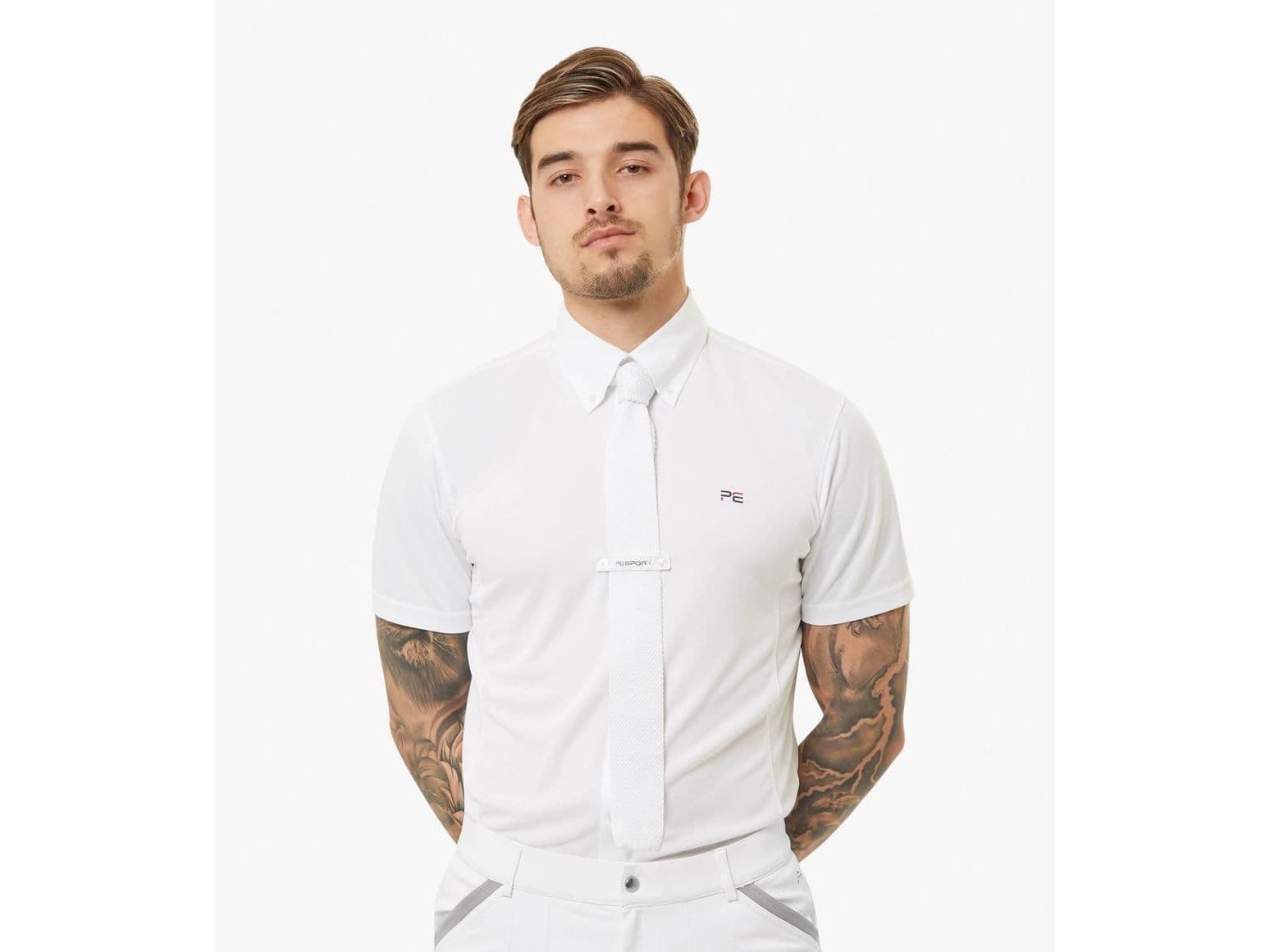 Premier Equine Antonio Mens Short Sleeve Show Shirt