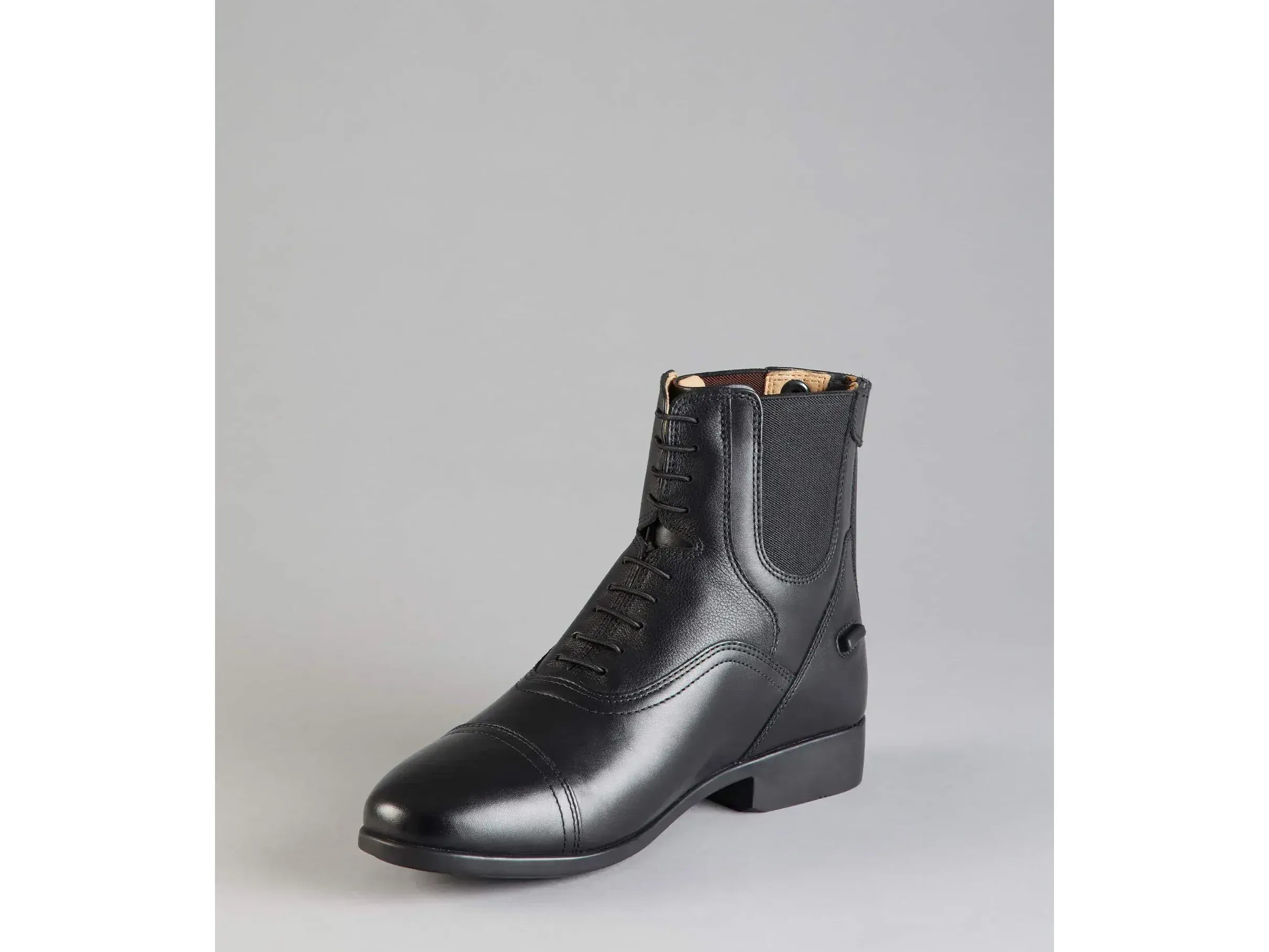 Premier Equine Avanti Black Leather Paddock Boots