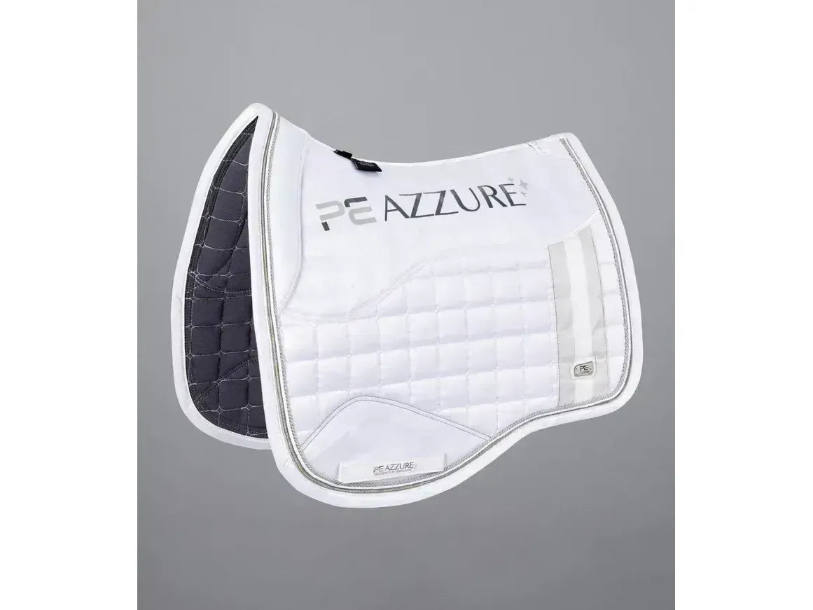 Premier Equine Azzure Anti-Slip Satin Dressage Saddle Square