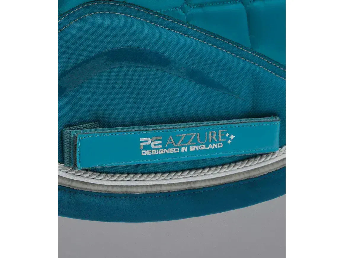 Premier Equine Azzure Anti-Slip Satin Dressage Saddle Square
