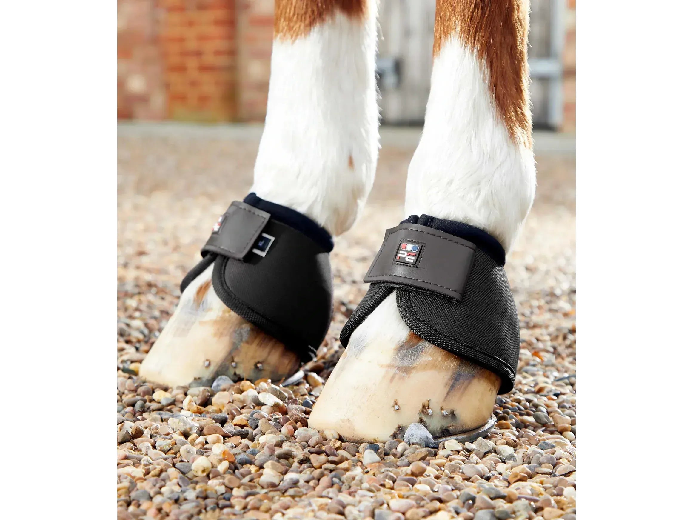Premier Equine Ballistic No-Turn Over Reach Boots Small Black RRP £28.00