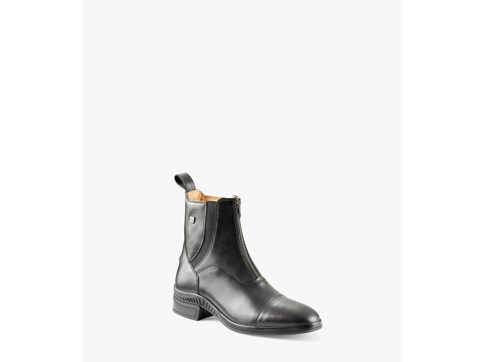 Premier Equine Balmoral Black Leather Paddock Boots