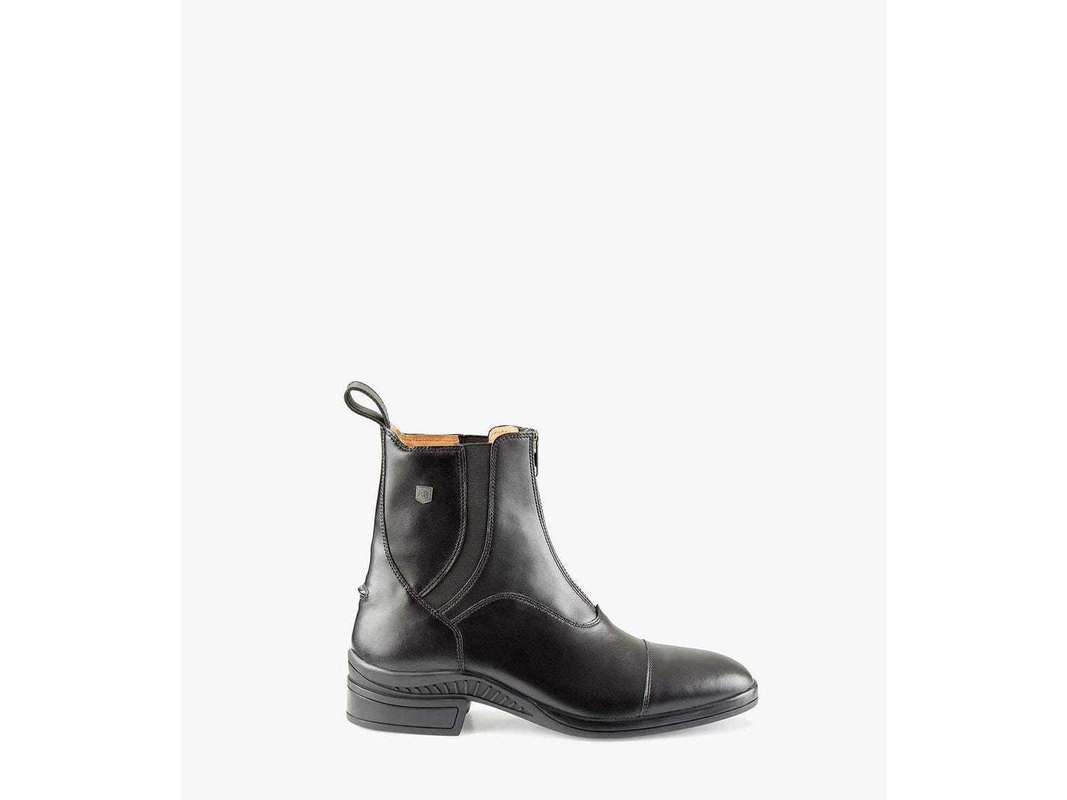 Premier Equine Balmoral Black Leather Paddock Boots