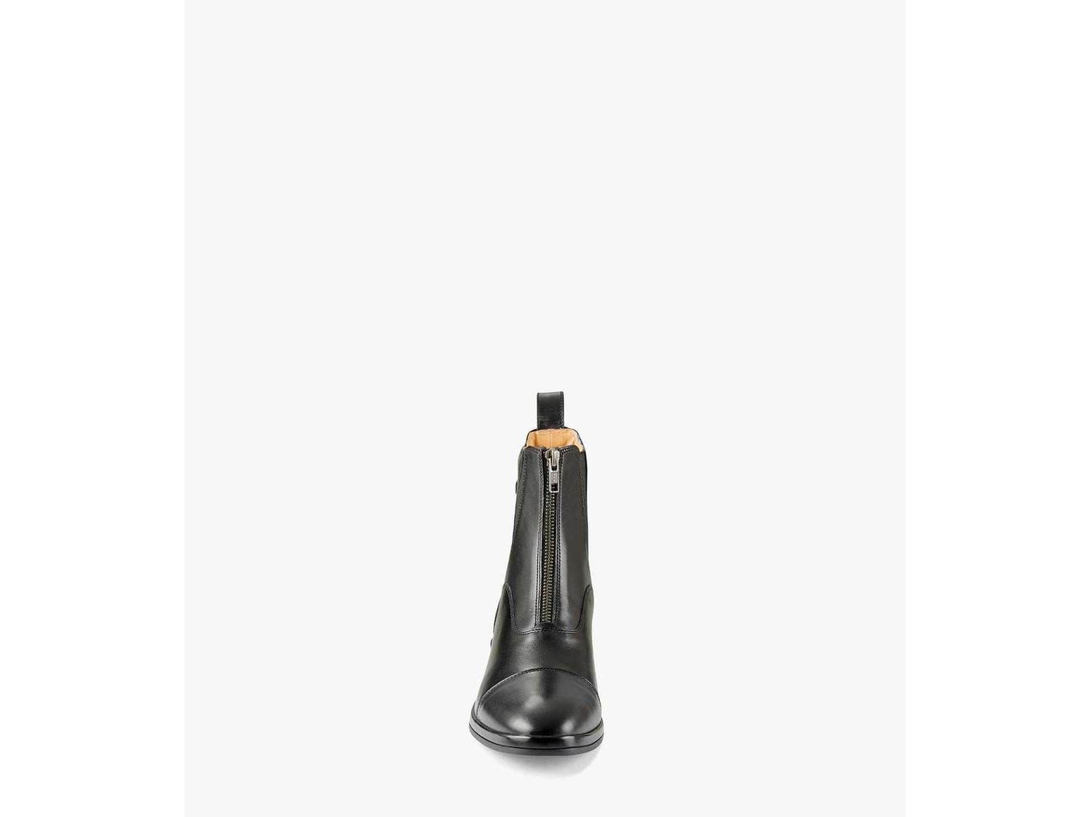 Premier Equine Balmoral Black Leather Paddock Boots