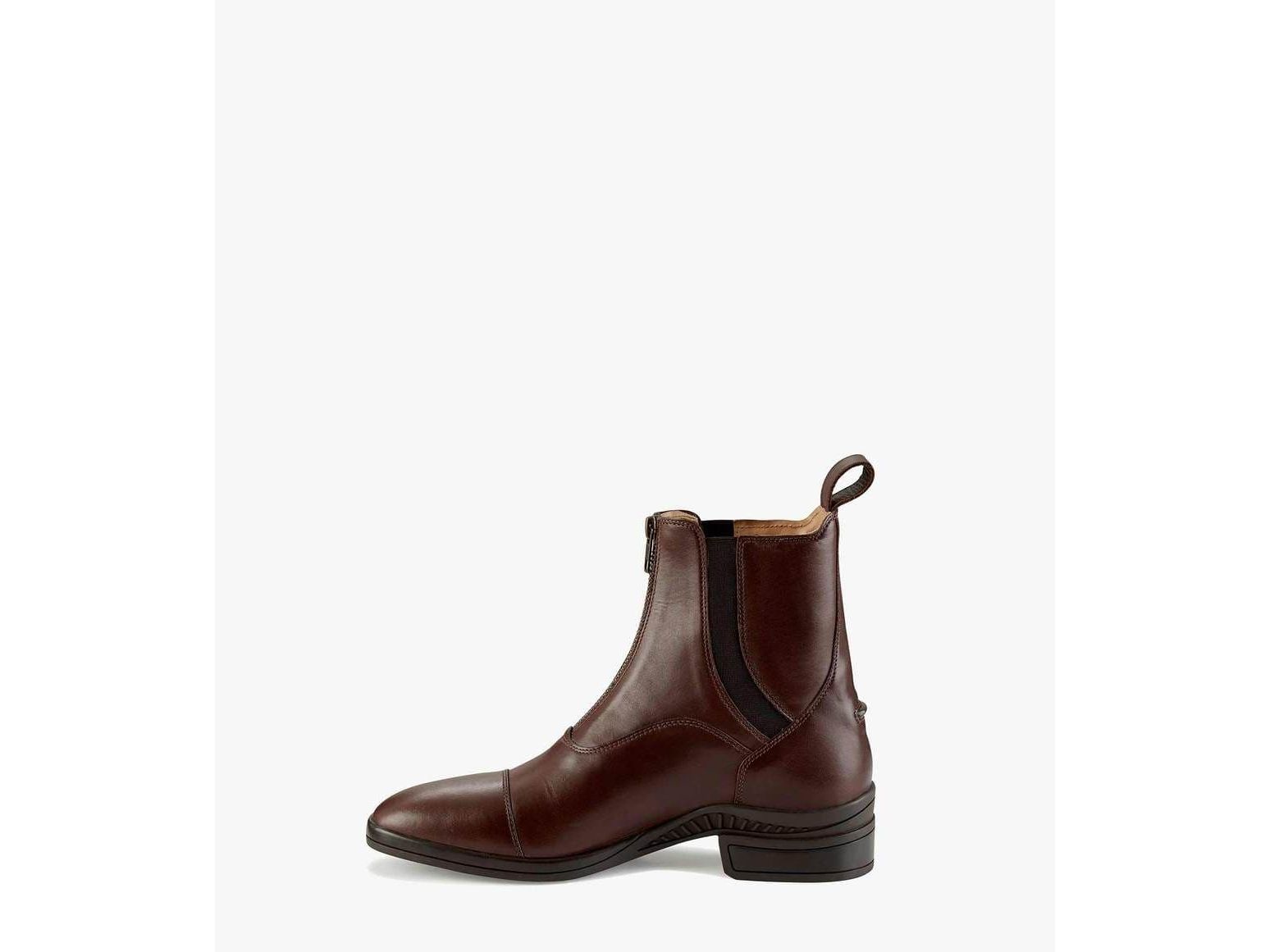 Premier Equine Balmoral Brown Leather Paddock/Riding Boots
