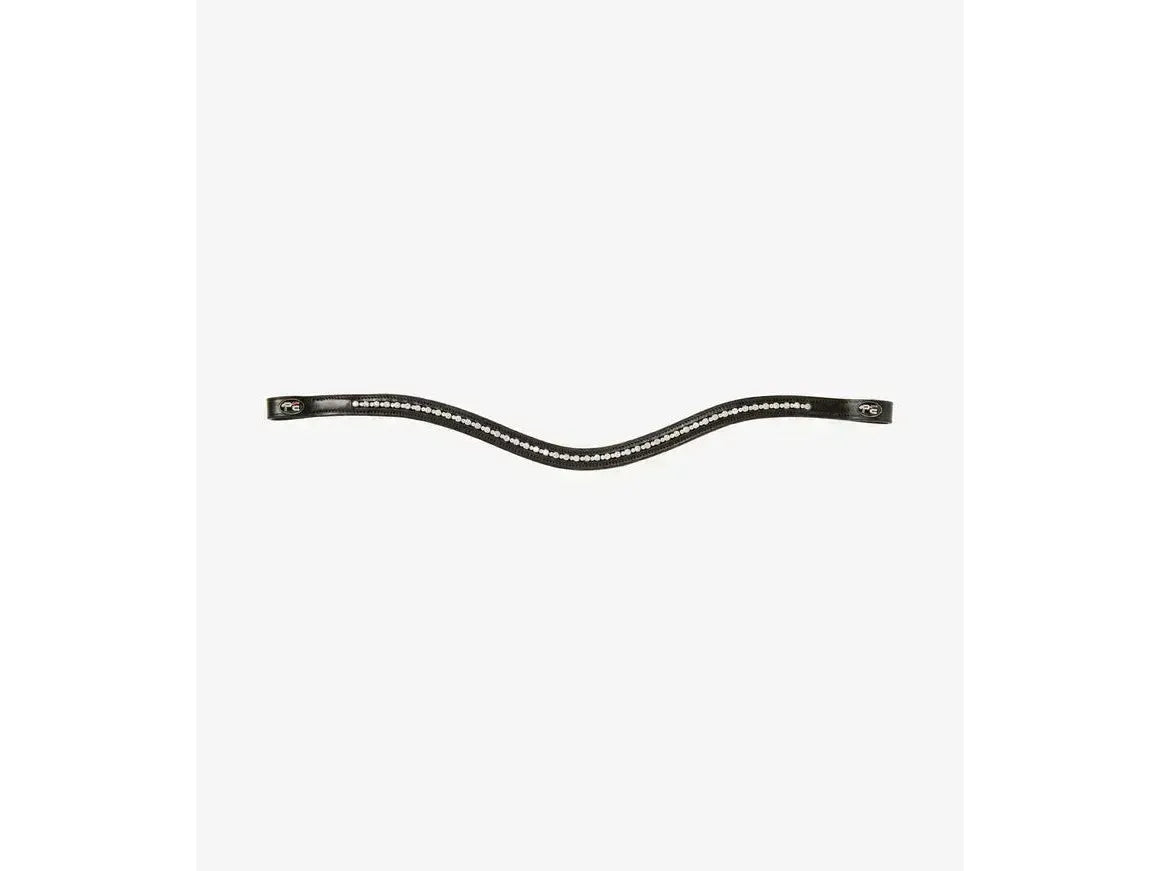 Premier Equine Bergamo Shaped Diamante Browband