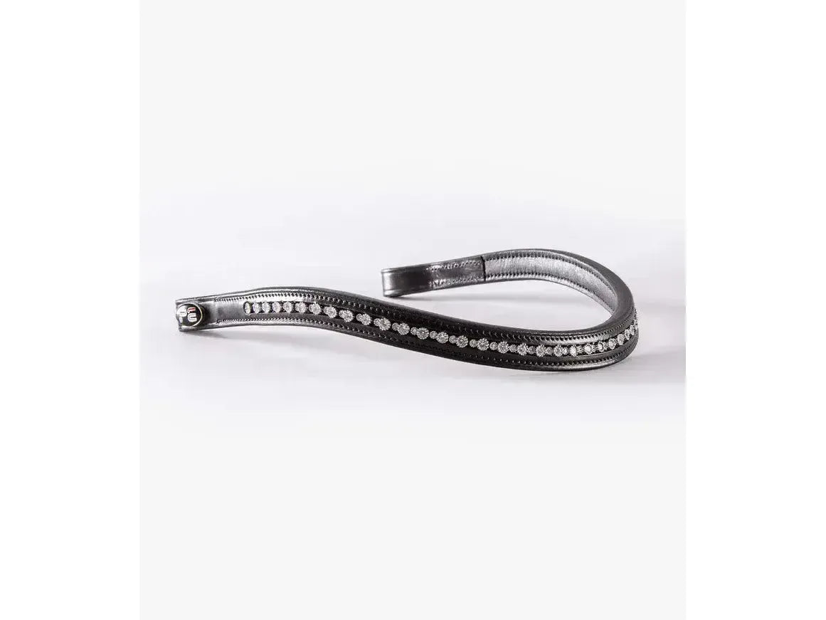 Premier Equine Bergamo Shaped Diamante Browband