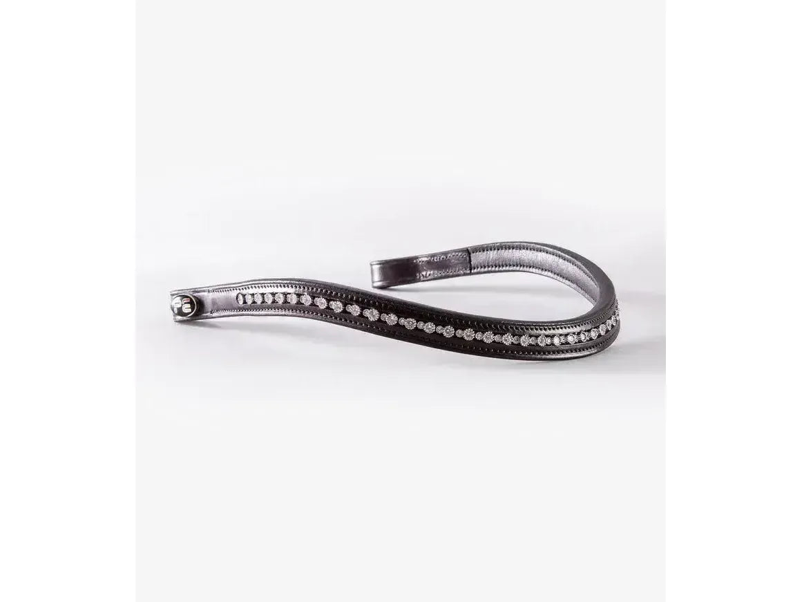 Premier Equine Bergamo Shaped Diamante Browband