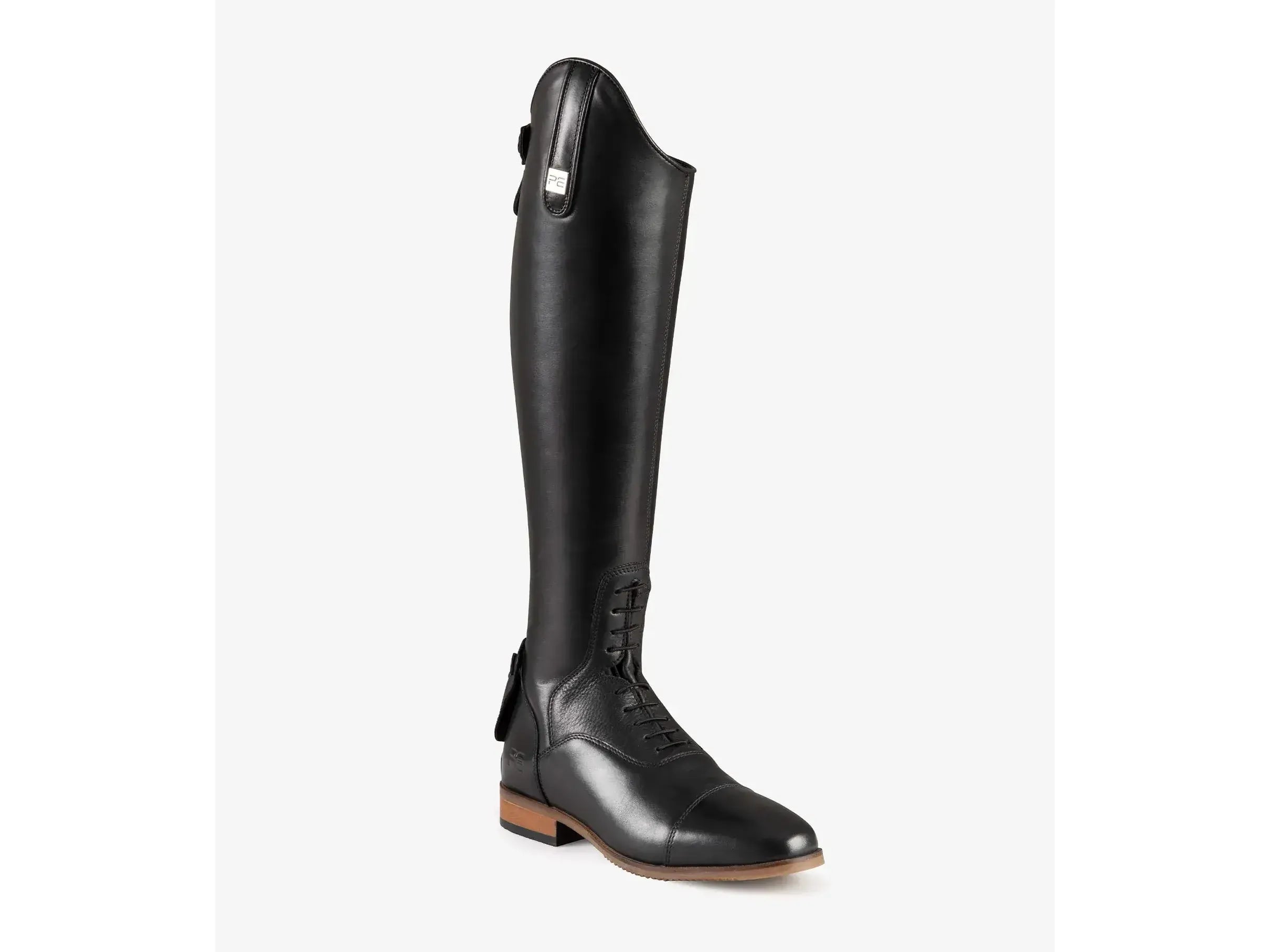 Premier Equine Bilancio Ladies Black Leather Field Tall Riding Boots