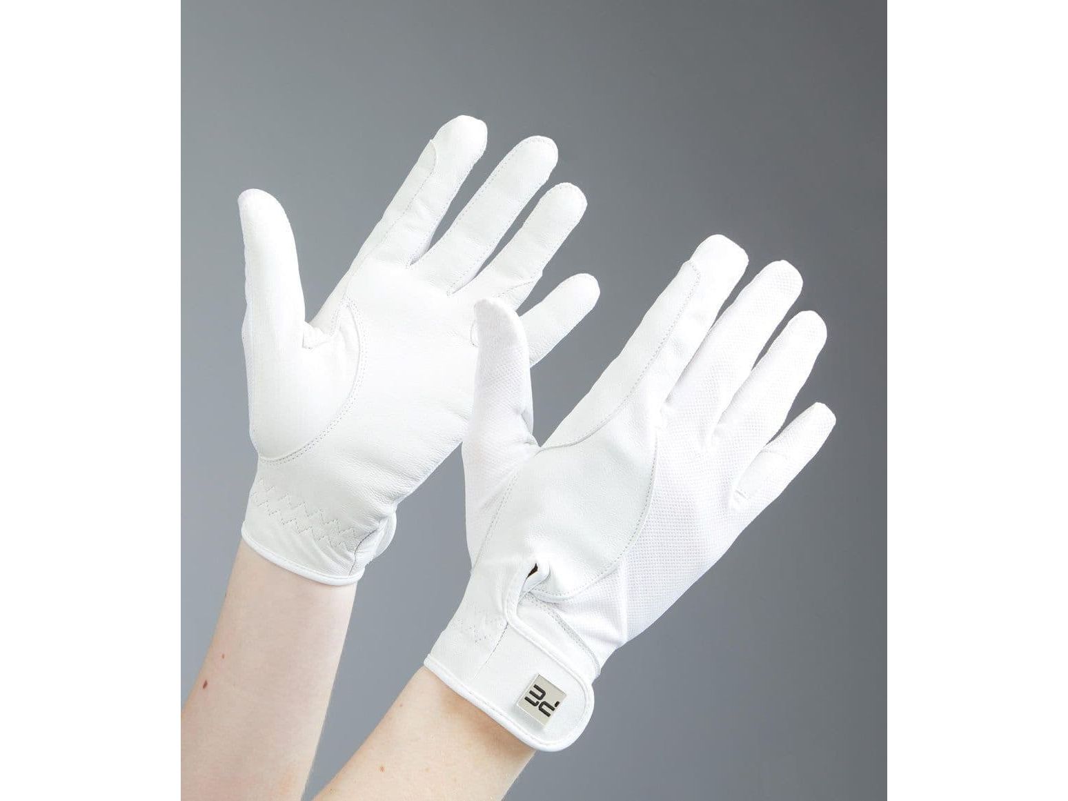 Premier Equine Bordoni Leather Mesh Competiton Riding Gloves
