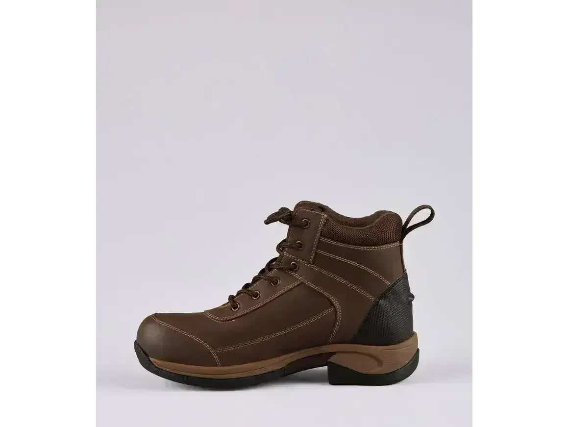 Premier Equine Borelli Waterproof Laced Boot Brown
