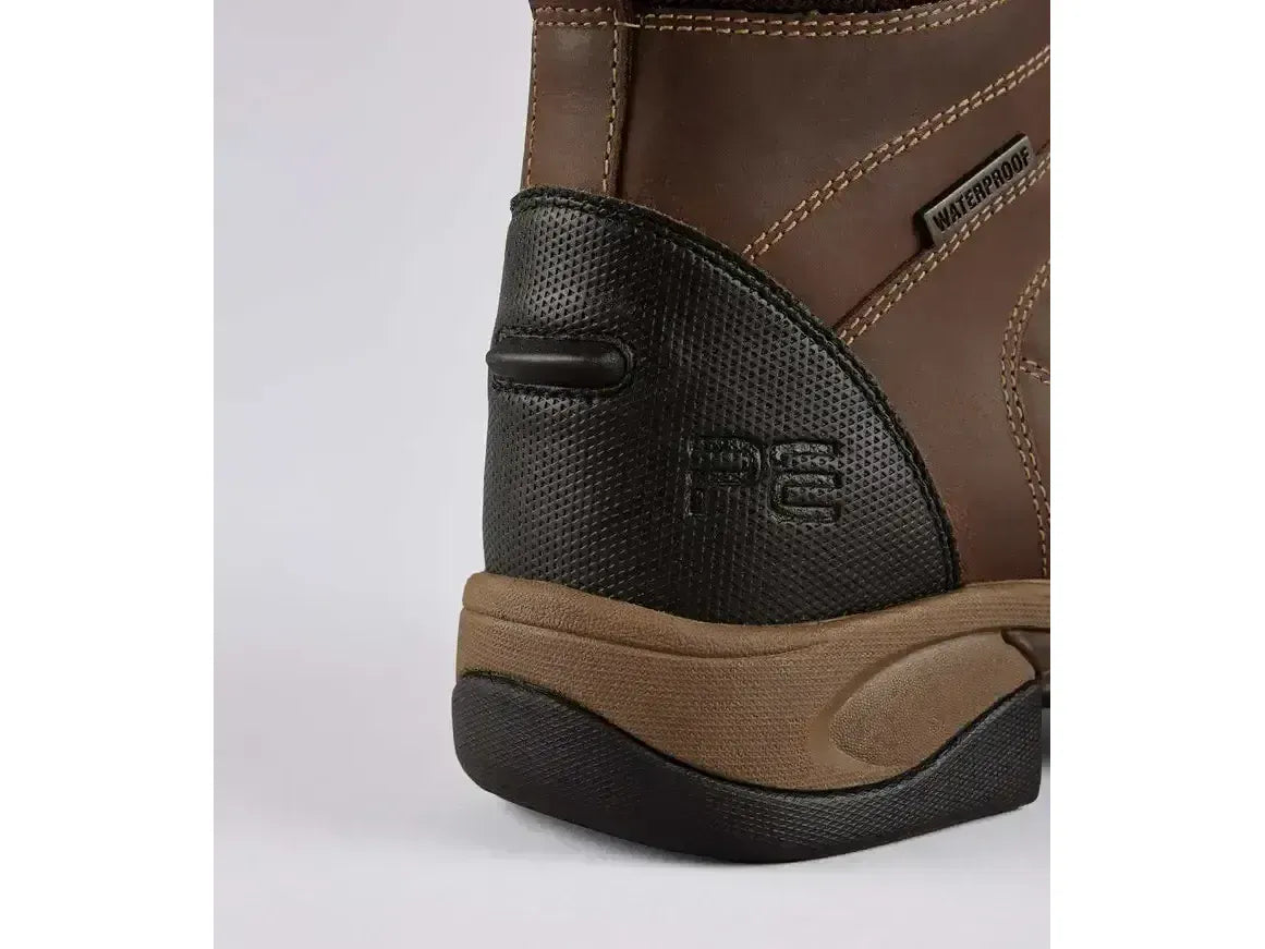 Premier Equine Borelli Waterproof Laced Boot Brown