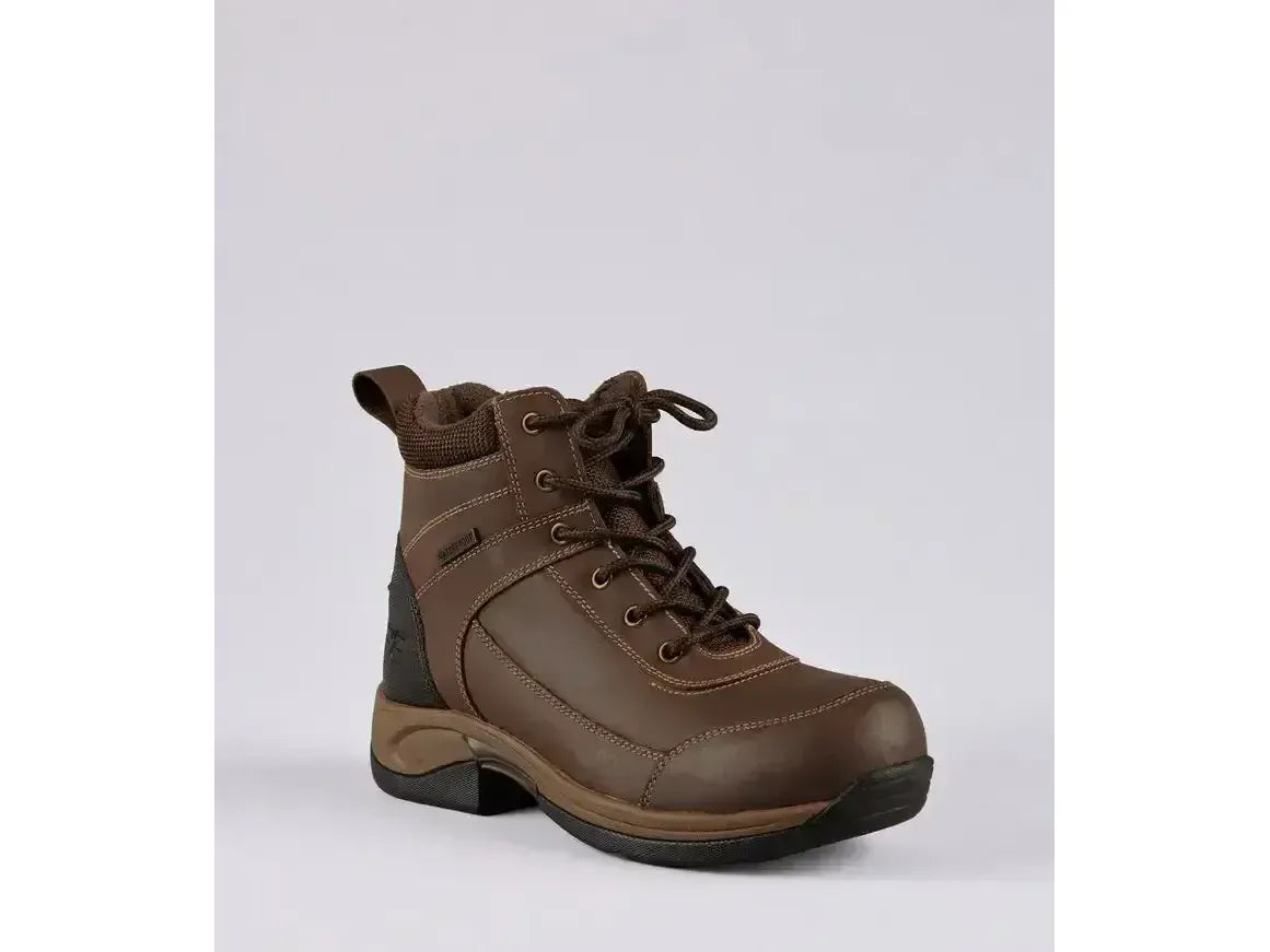 Premier Equine Borelli Waterproof Laced Boot Brown