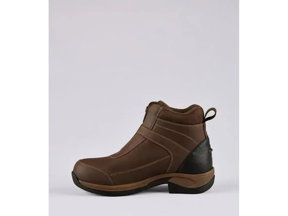 Premier Equine Borelli Waterproof Zipped Boot Brown
